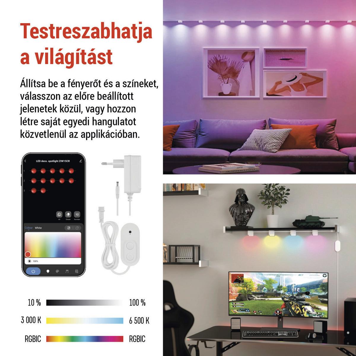 Led Reflektor Gosmart 12 Részes - Basics