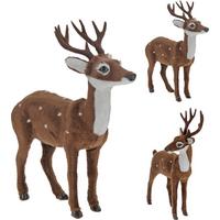 DEKOHIRSCH BEN - Hellbraun, Basics, Kunststoff (33,5/8/37cm)