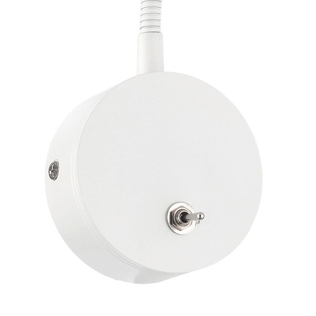 LED-Wandleuchte 4826/Apb - Weiß, Basics, Metall (7/7/40cm)