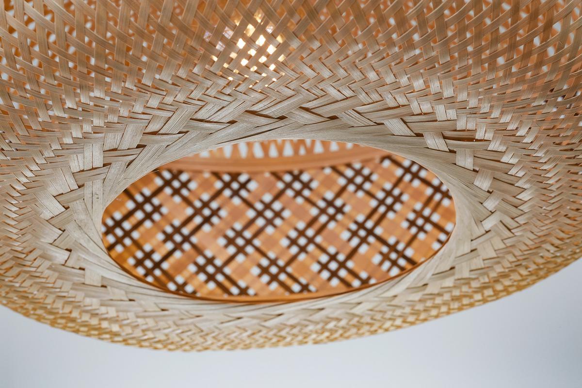 Hängeleuchte Lankawi - Naturfarben/Braun, Basics, Naturmaterialien (50/25cm) - Good & Mojo