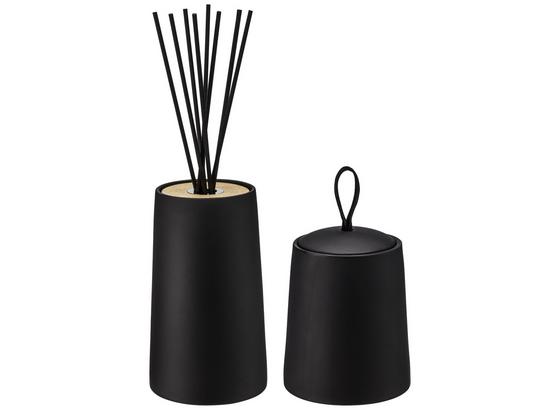 Difuzér Sophia - čierna, keramika (10/10cm) - Premium Living Difuzér Sophia - čierna, keramika (10/10cm) - Premium Living