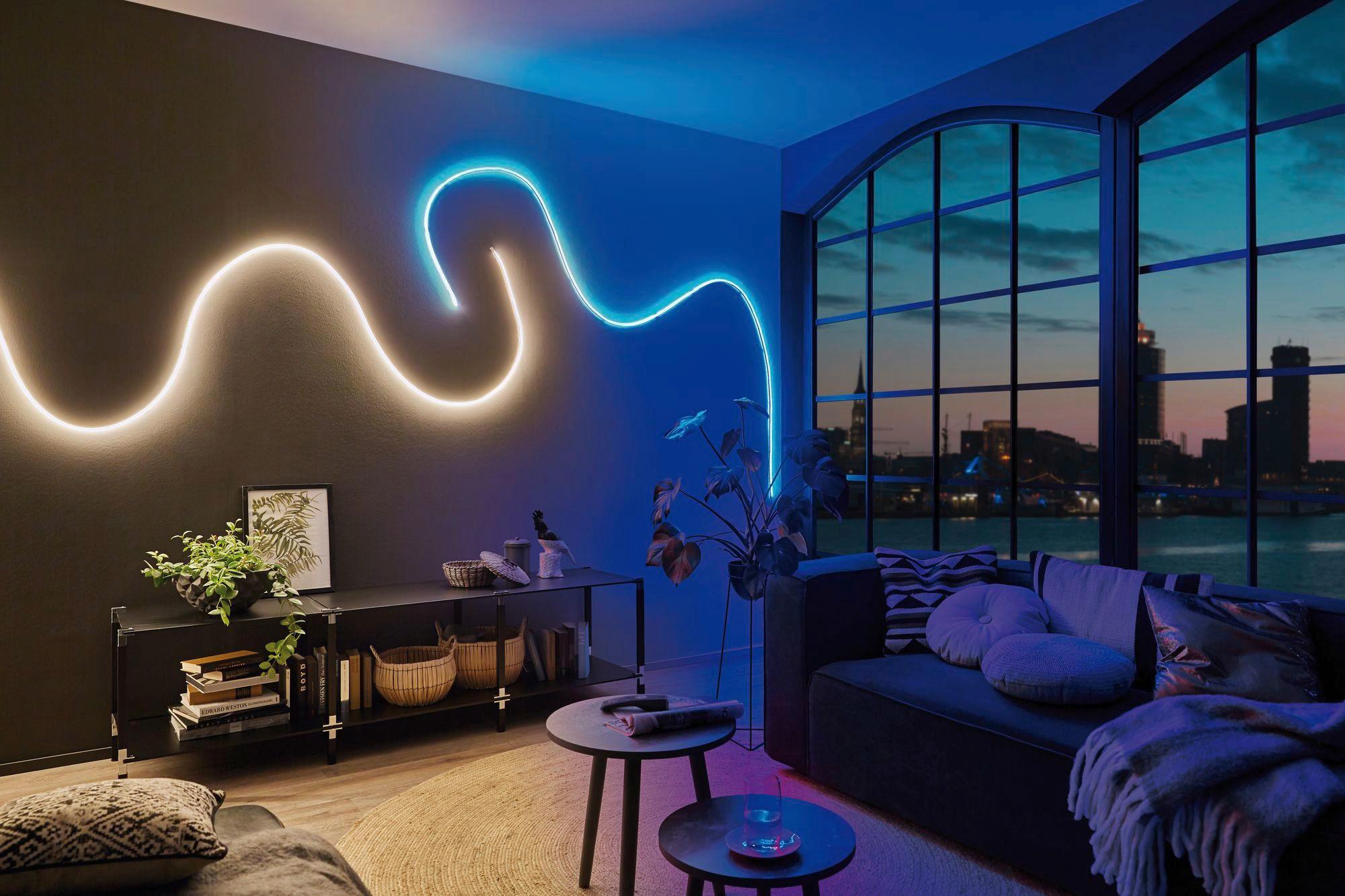 LED-Stripe 500 cm dimmbar - Weiß, Basics, Kunststoff (500cm) - Paulmann
