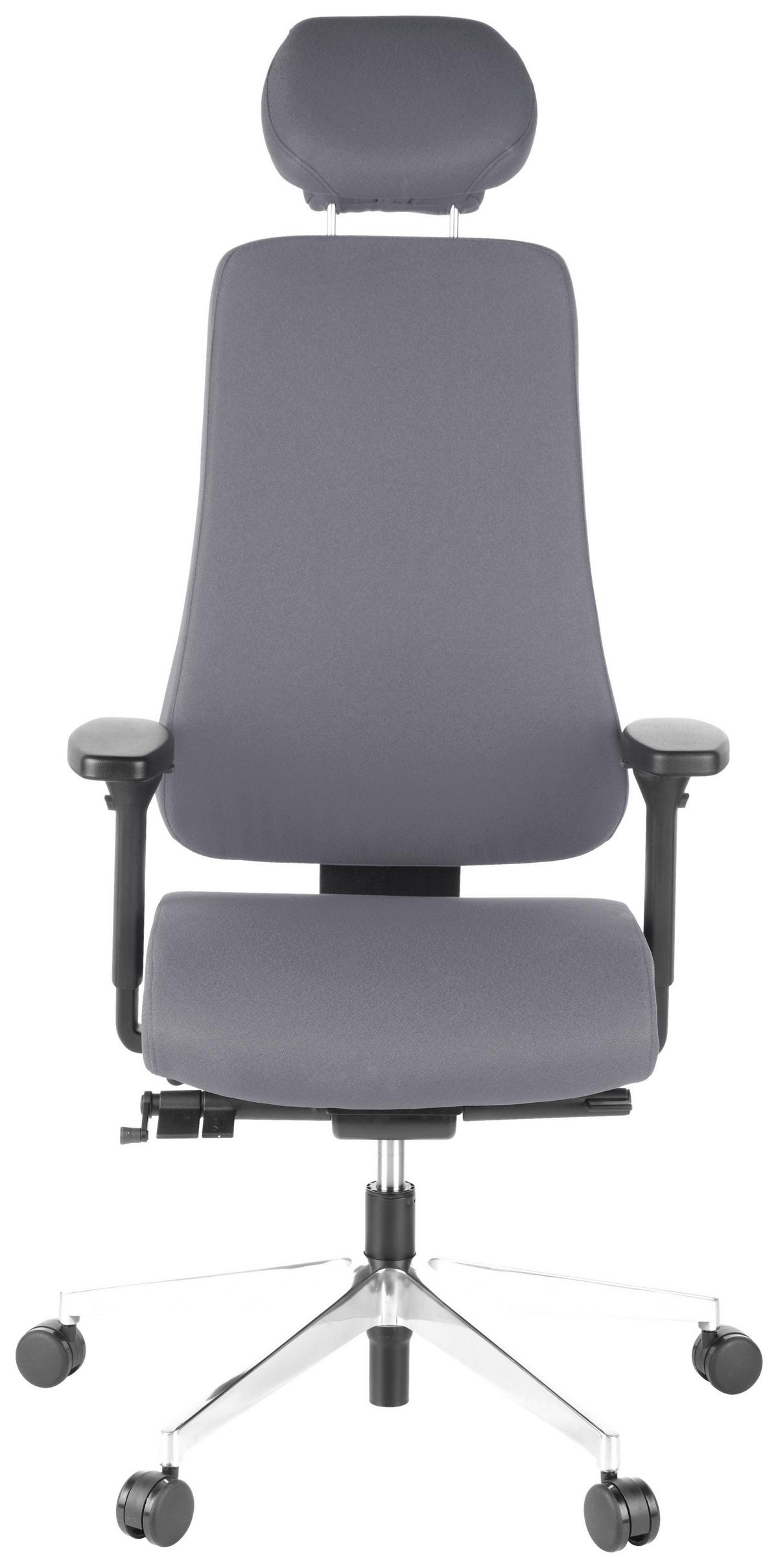 Drehstuhl Pro-Tec 400 Anthrazit - Anthrazit, MODERN, Kunststoff/Textil (70/148/65cm) - MID.YOU