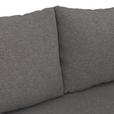 Loungegarnitur Medan - Anthrazit, MODERN, Textil/Metall (193/175cm) - Beldano