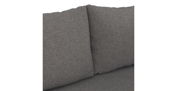 Loungegarnitur Medan - Anthrazit, MODERN, Textil/Metall (193/175cm) - Beldano