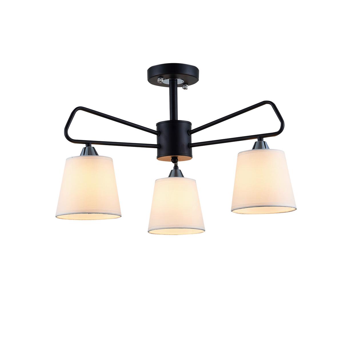 Deckenleuchte 33-21649 Morley - Schwarz, Basics (58,5/58,5/36,5cm)