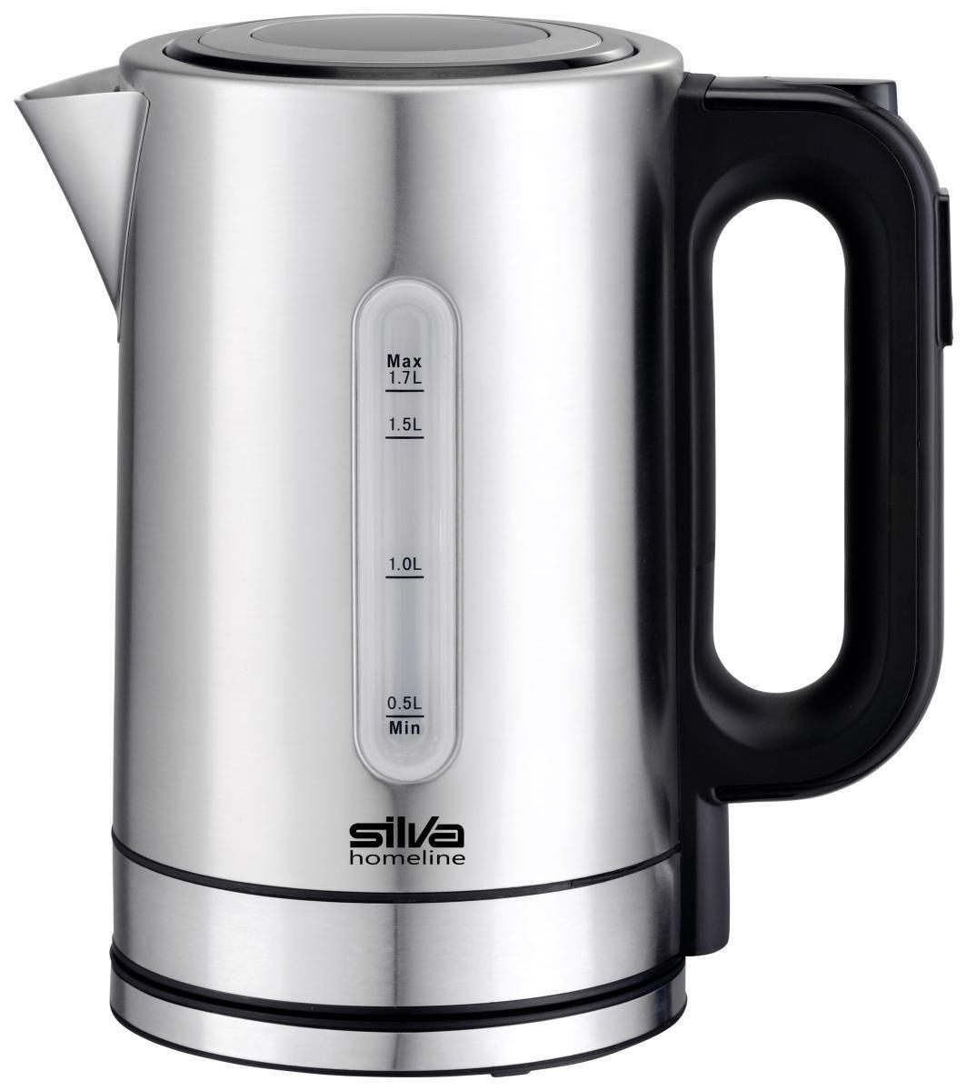 Wasserkocher Kl-T Schwarz Edelstahl 1,7 L 2200 W