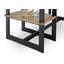 Bartisch Pablo 1 L: 120cm Eiche/Schwarz - Eichefarben/Schwarz, Design, Holz/Metall (120/50/105cm) - MID.YOU Bartisch Pablo 1 L: 120cm Eiche/Schwarz - Eichefarben/Schwarz, Design, Holz/Metall (120/50/105cm) - MID.YOU