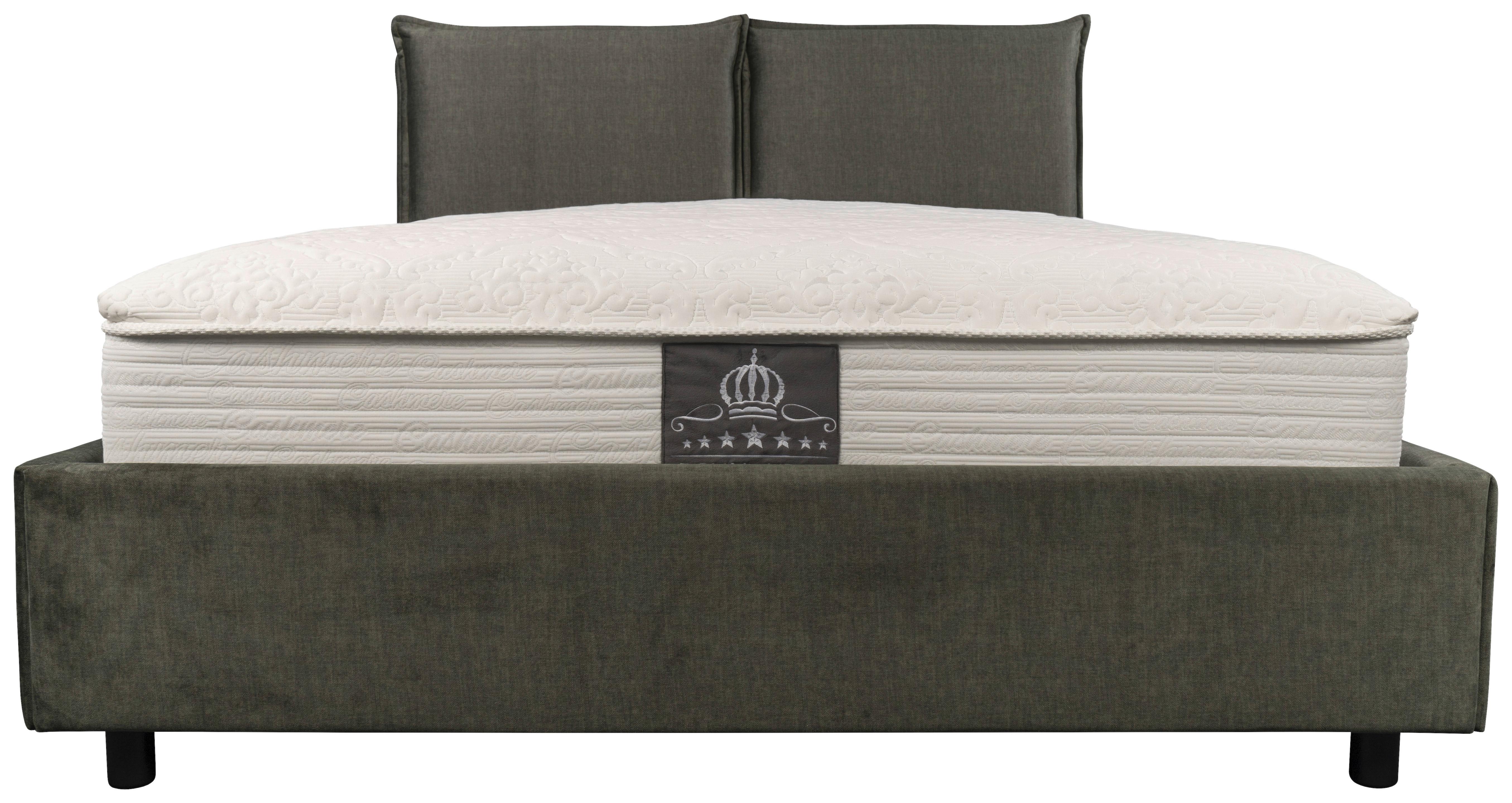 Kárpitozott Ágy Cushie Vienna 160/200 Cm - Basics, faalapú anyag (160/200cm)