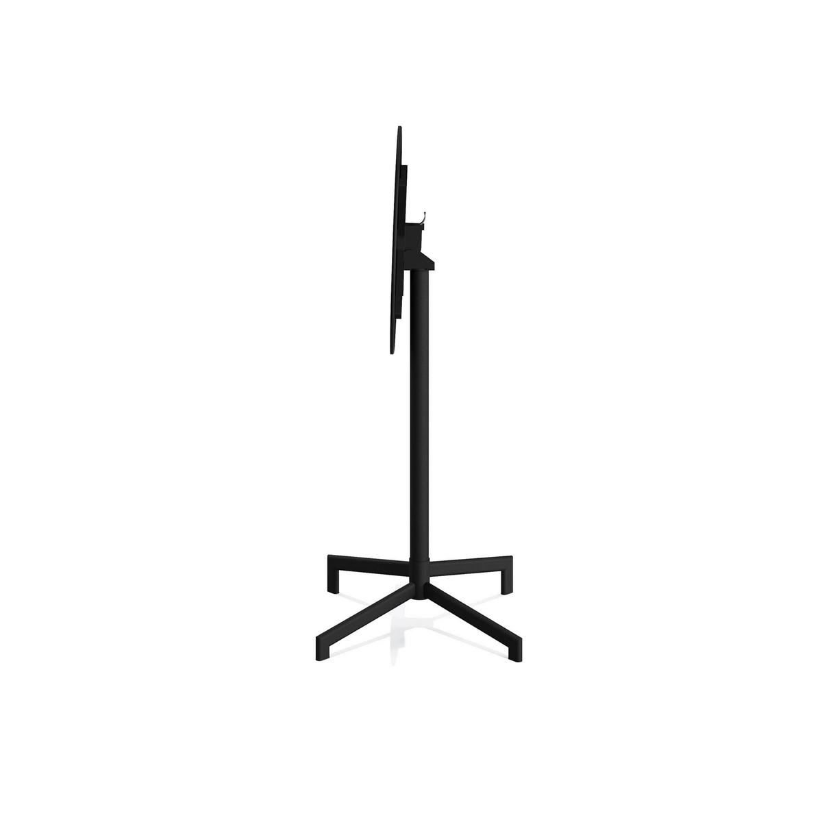 Garten-Bartisch Versa – Terrassen-/Stehtisch - Schwarz, Basics, Metall (60/74/102/60cm)