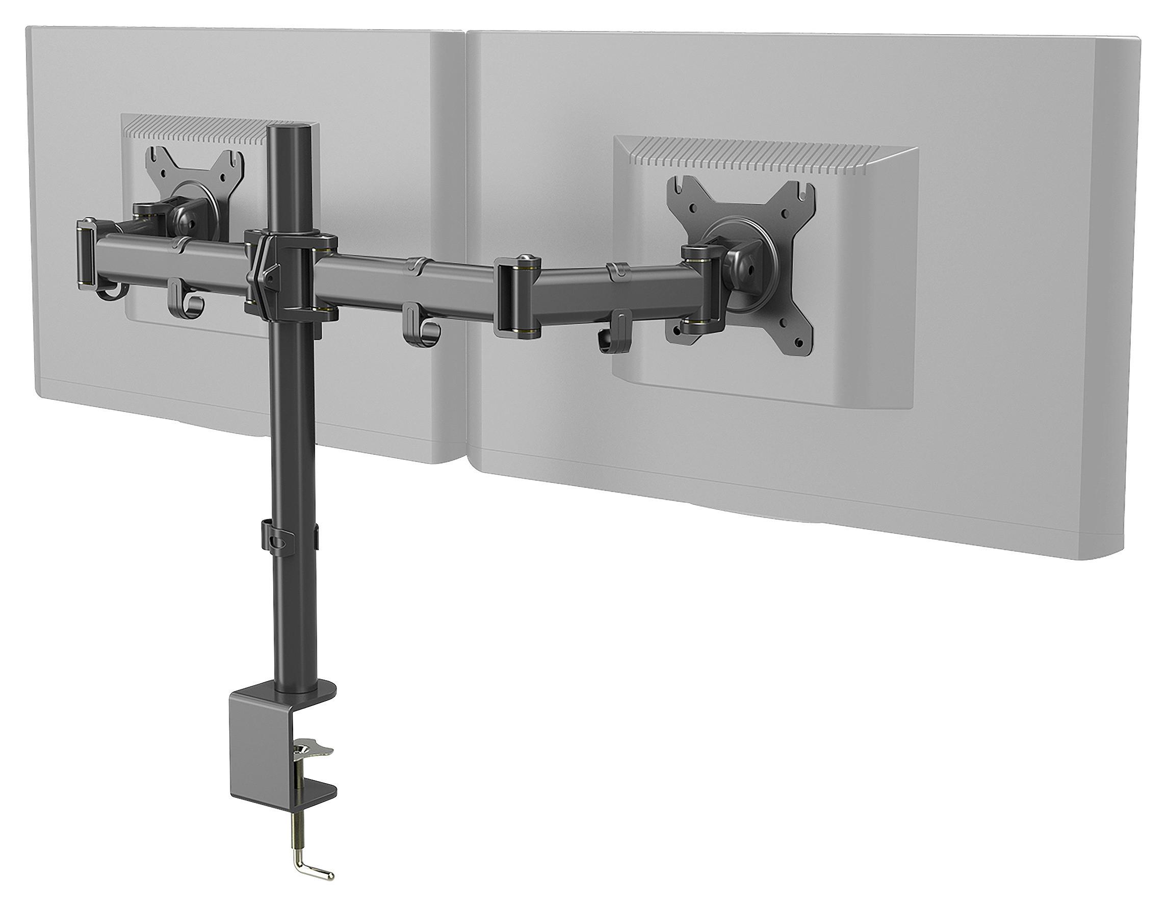 Monitor-Halterung Vm-Mf2 - Schwarz, Basics, Metall (68,1/40/19cm) - MID.YOU
