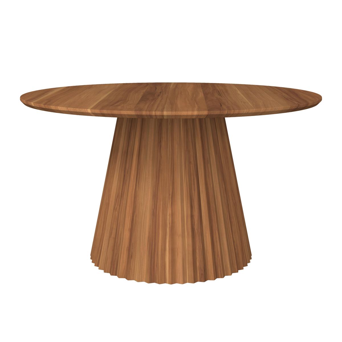 Jedálenský stôl ALLEGRA 140 - farba akácie/prírodná farba, Modern, drevo (140/76cm) - Bessagi Home