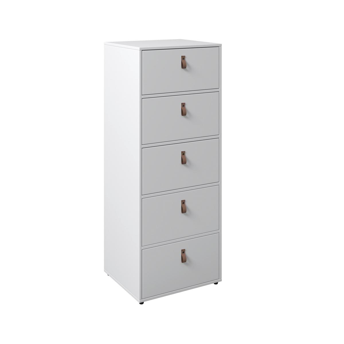 Komoda MICK - hnedá/čierna, Modern, plast (46/119,5/40cm) - Modern Living