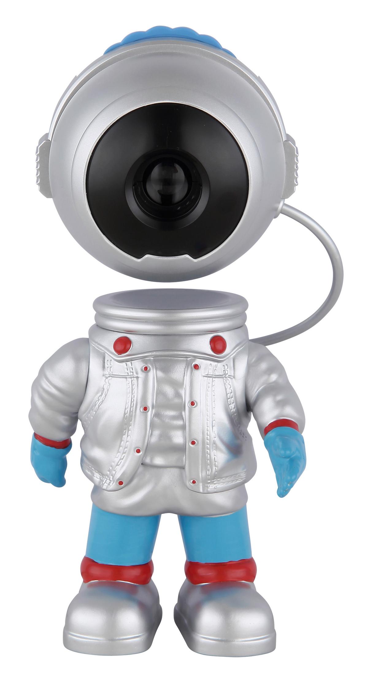 Led-dekoleuchte Mit Usb Kabel - Blau/Rot, Trend, Kunststoff (9,5/7/18,5cm) - Globo