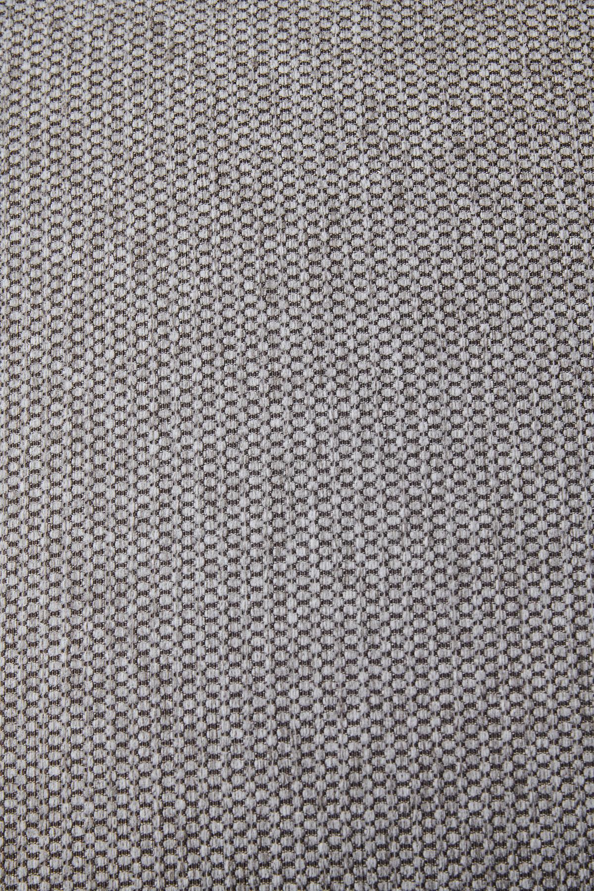 Armlehnstuhl Emilia Webstoff braun, B: 55cm - Schwarz/Braun, MODERN, Holz/Textil (55/88/65cm)