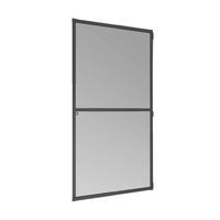 Fliegengitter Türe 100x210 cm Anthrazit - Anthrazit, Basics, Metall (100/210cm)