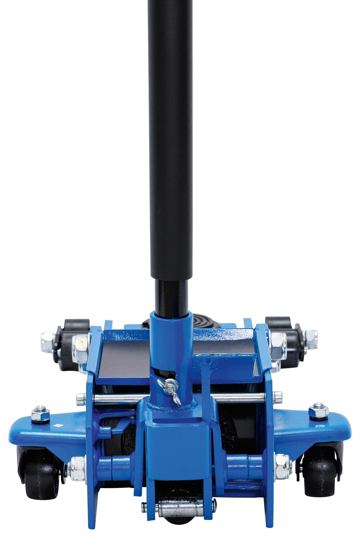 Rangier-Wagenheber Hydraulisch Blau/Schwarz B: 36 cm - Blau/Schwarz, Basics (36/21,4/82,2cm)