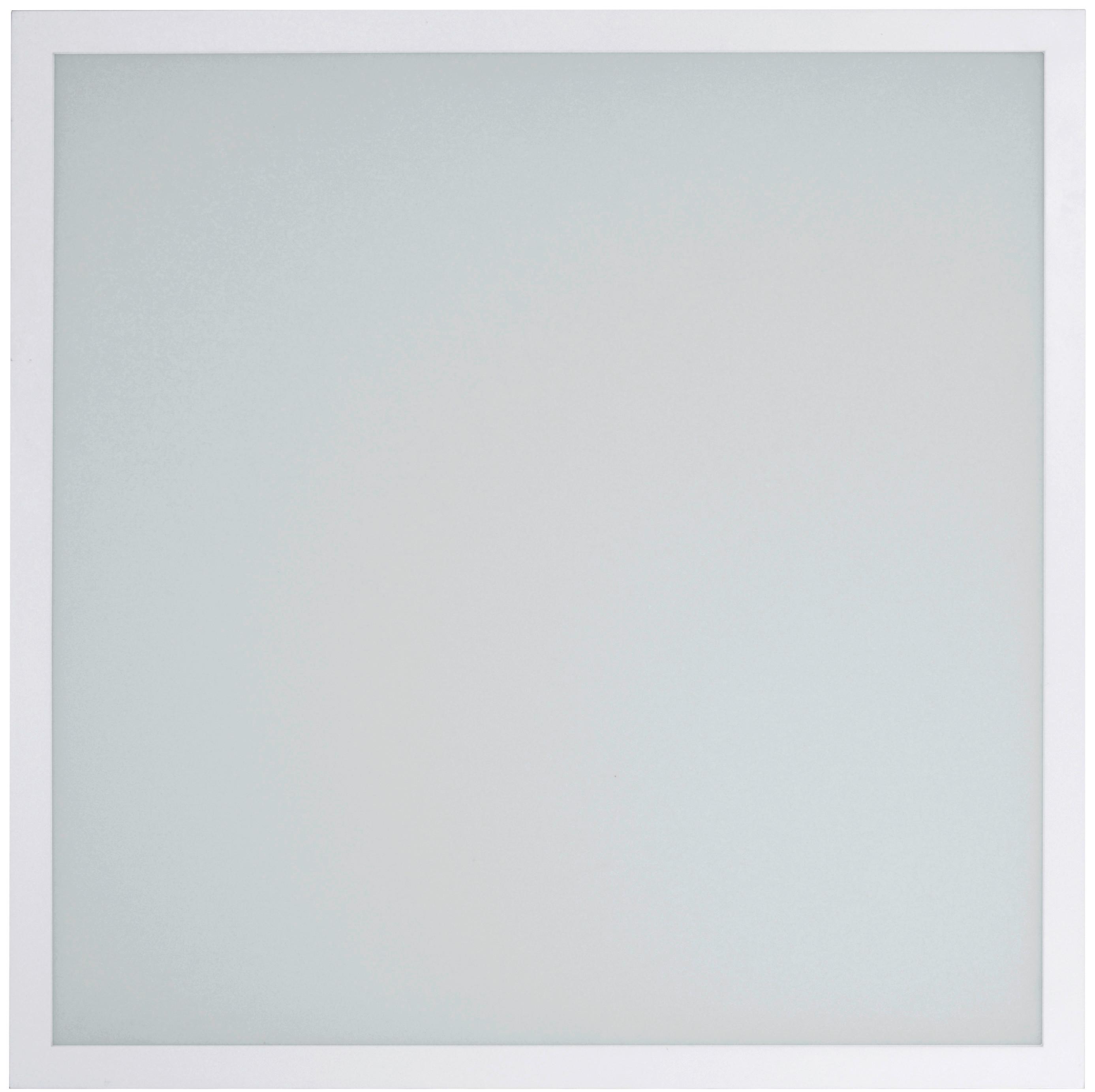 LED-Deckenleuchte 2448504400196 - Weiß, Basics, Kunststoff/Metall (62/62/3,5cm)