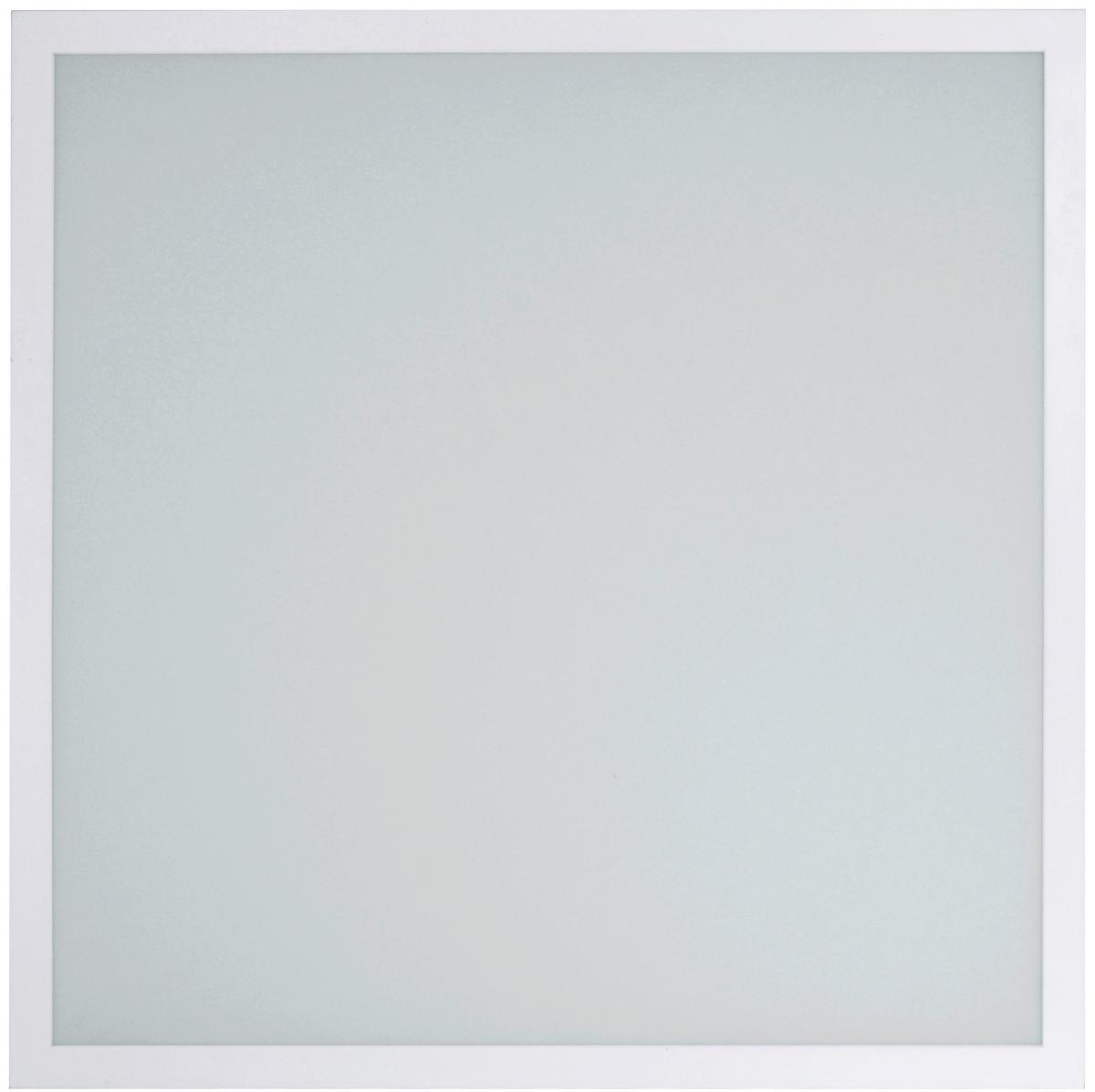LED-Deckenleuchte 2448504400196 - Weiß, Basics, Kunststoff/Metall (62/62/3,5cm)