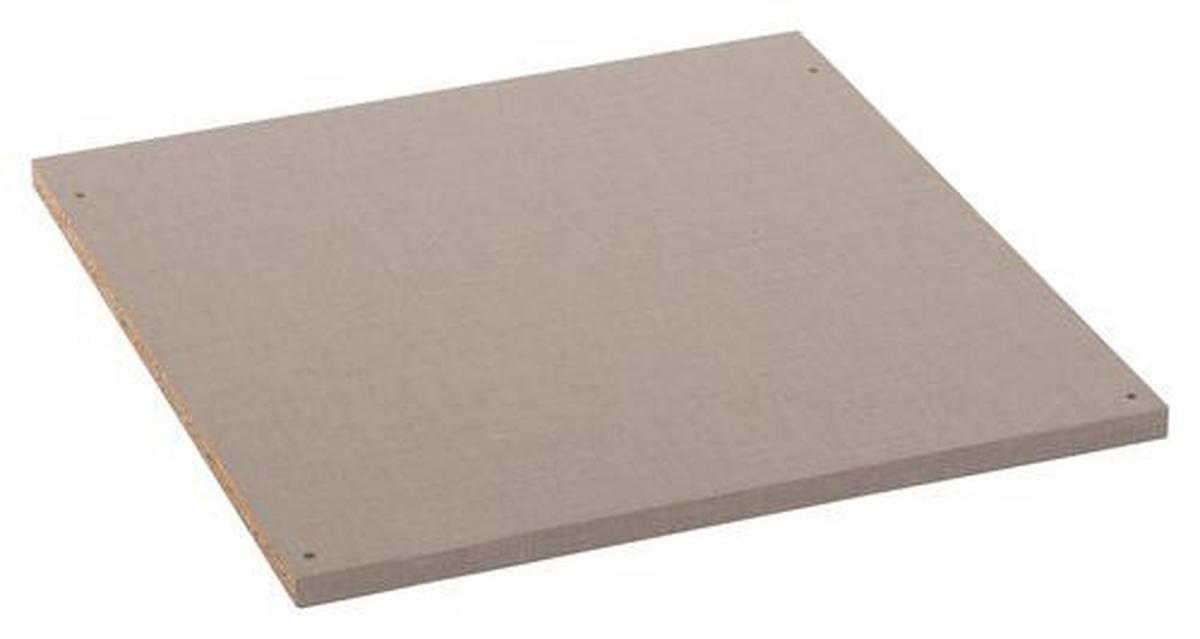 VKLADACIA POLICA UNIVERSAL, 3-JITÝ SET - sivá, kompozitné drevo (43/1.6/45cm)