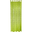 Vorhang mit Schlaufen und Band Linda 140x255 cm Grün - Grün, KONVENTIONELL, Textil (140/255cm) - Ondega