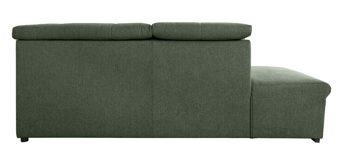 Wohnlandssschaft Grün U: 215x328x173 cm - Grau/Grün, Design, Textil (215/328/173cm) - MID.YOU