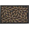 Fußmatte Albertina 40x60 cm Gummi Rutschfest - Beige/Schwarz, MODERN, Kunststoff (40/60cm) - Ondega