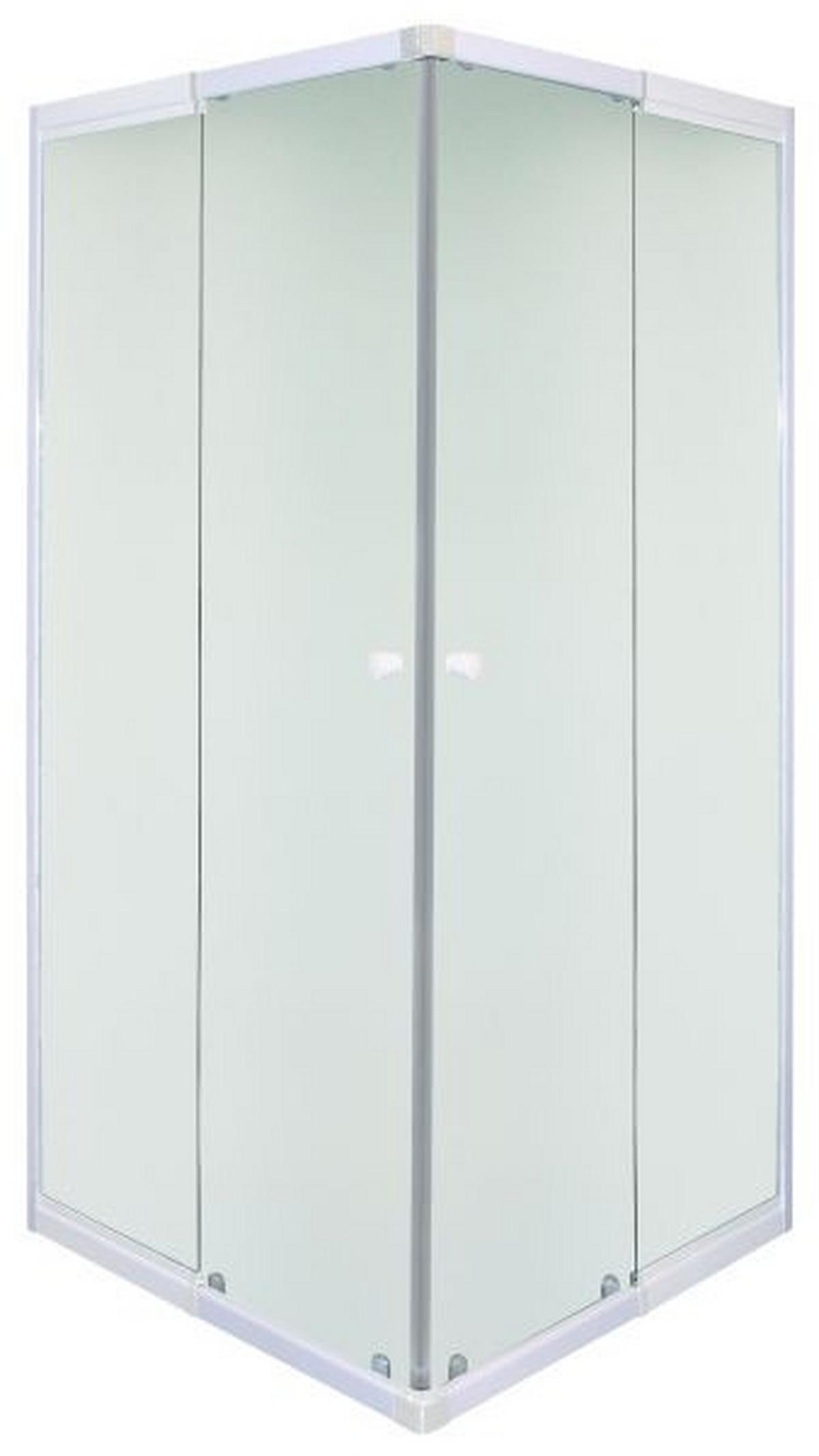 Zuhanykabin B8090m - fehér, Konventionell (80-90/190/80-90cm)