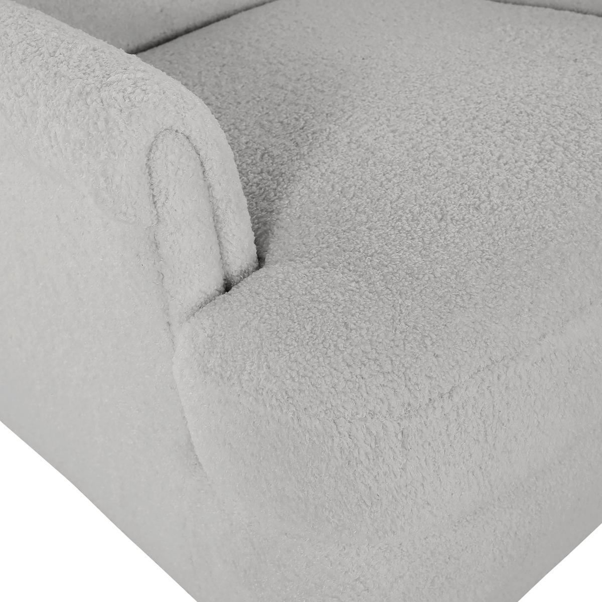 Ohrensessel Versailles Schlammfarben B: 72 cm - Schlammfarben/Dunkelbraun, Design, Textil (72/104/85cm) - MID.YOU