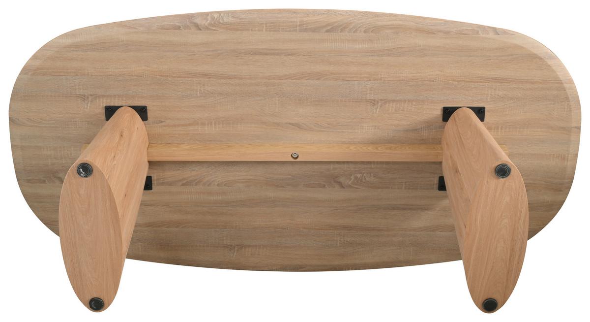 Esstisch Palma Naturfarben L: 220 cm - Naturfarben, MODERN, Holz/Holzwerkstoff (220/110/75cm) - MID.YOU
