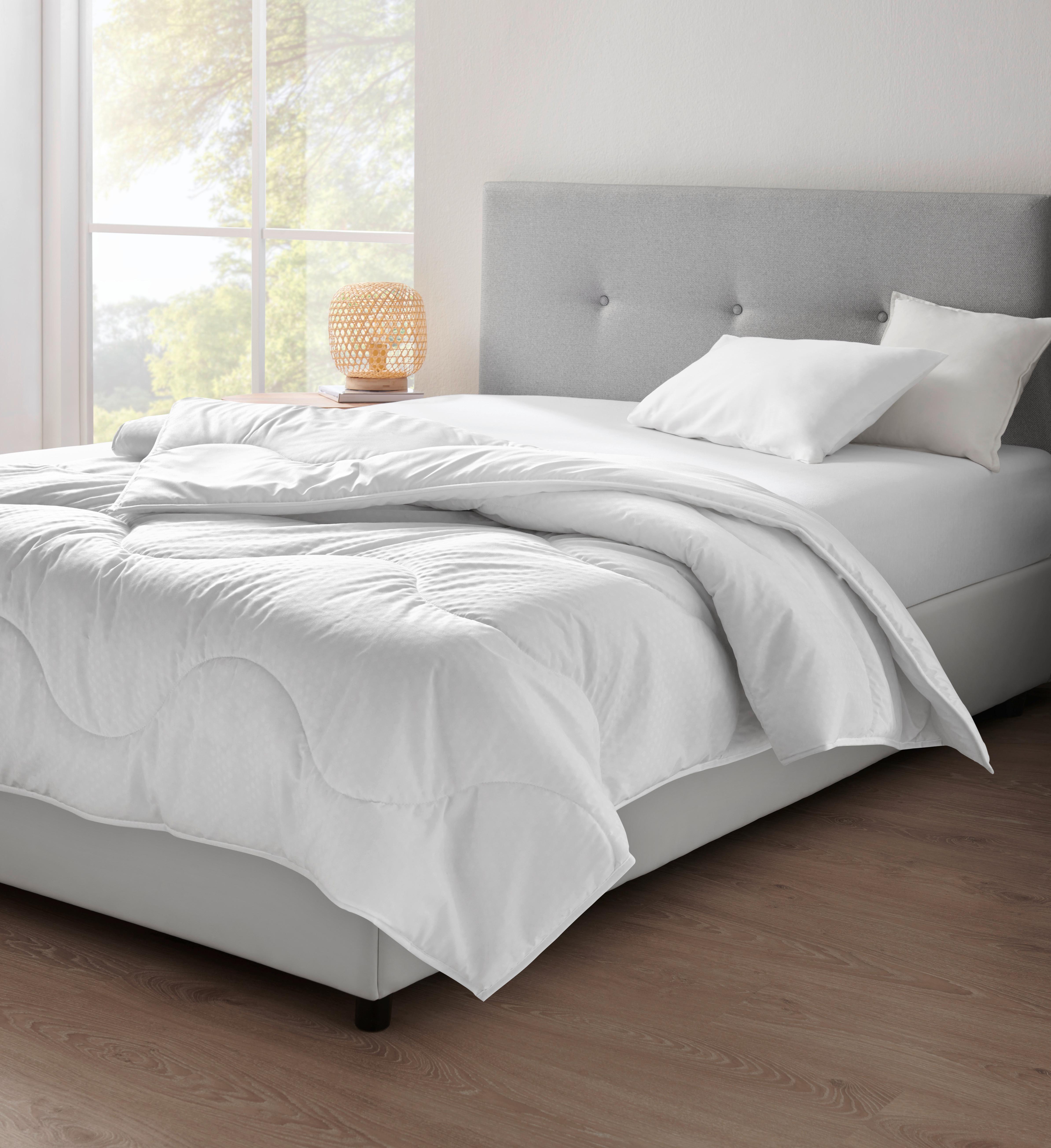 Letná prikrývka Cool Comfort, 135-140/200cm - biela, textil/plast (140/200cm) - Nadana