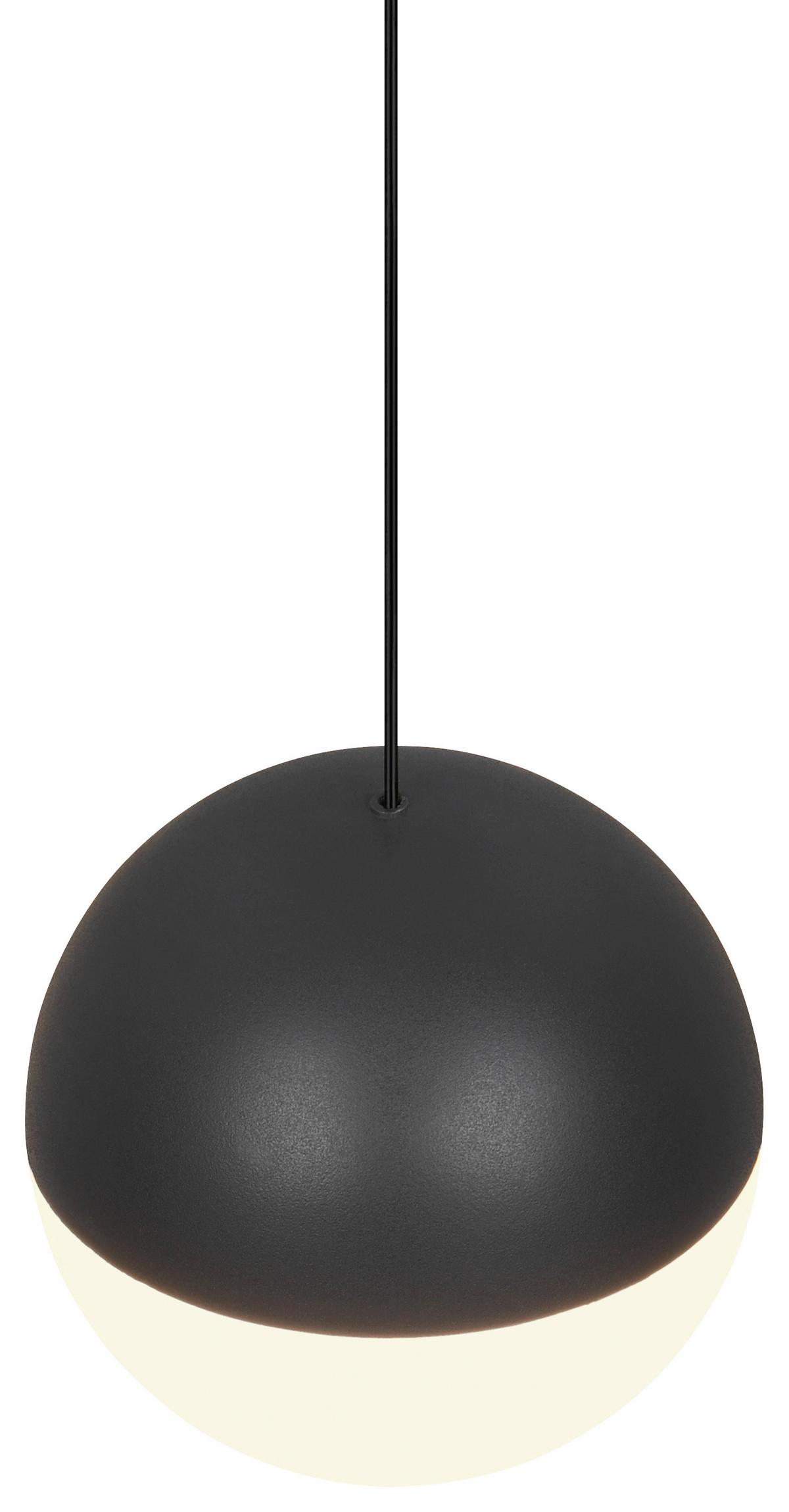 ZÁVĚSNÉ LED SVÍTIDLO SESTINE - bílá/černá, Moderní, kov/plast (11/150cm) - Mömax