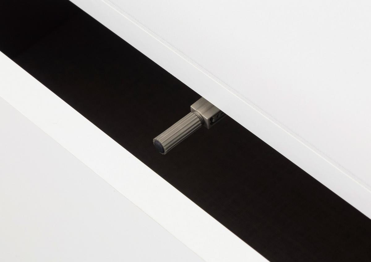 Drehtürenschrank Nabila Weiß Eiche Artisan Dek. - Weiß/Eiche Artisan, MODERN, Holzwerkstoff (140/194/53cm) - Rauch Möbel