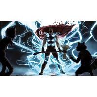 Fototapete Thor God Of Thunder - Multicolor, Trend, Textil (500/280cm)