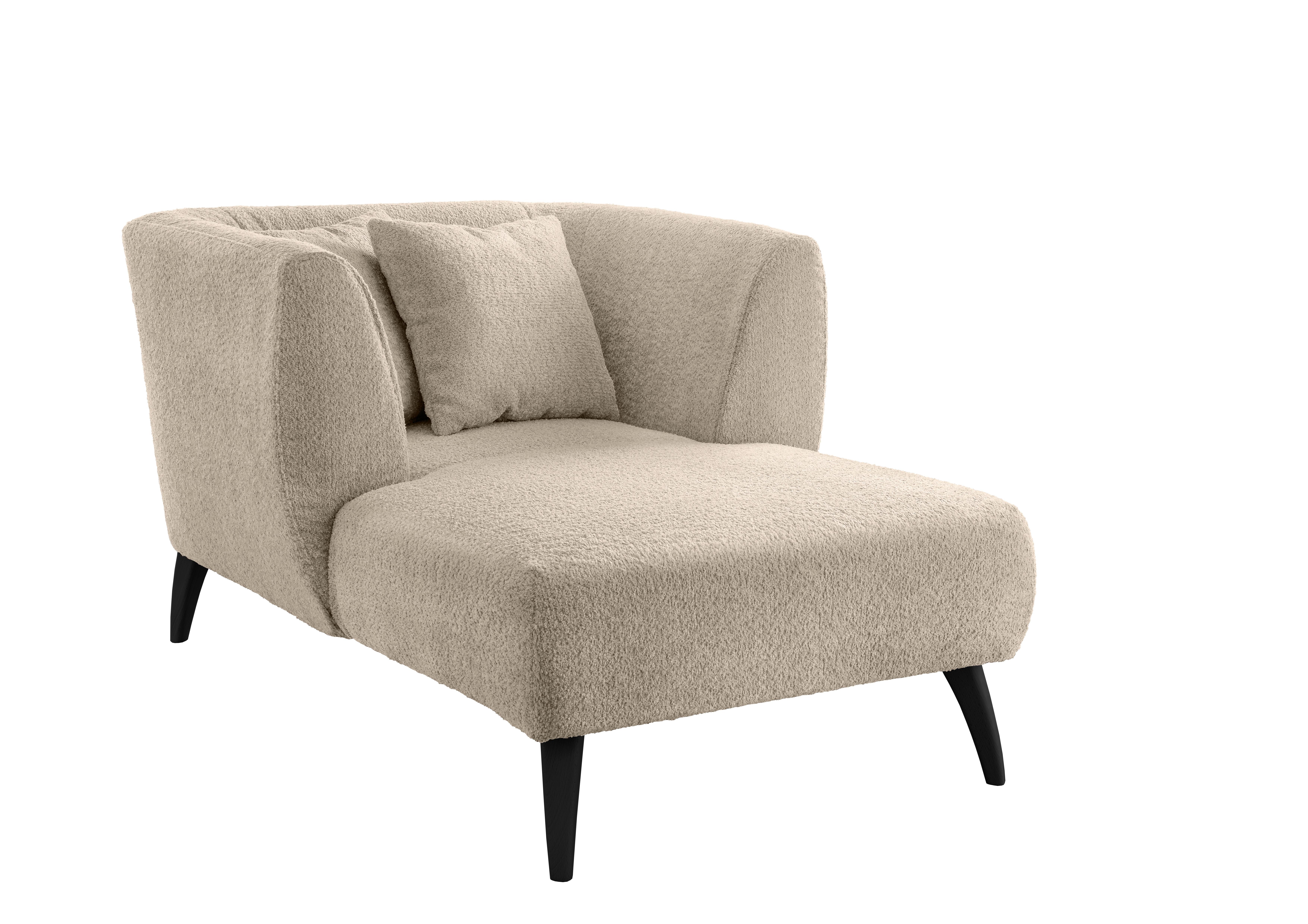 XXL-Sessel inkl. Zierkissen Colori Beige - Beige/Schwarz, MODERN, Textil (108/84/155cm) - MID.YOU