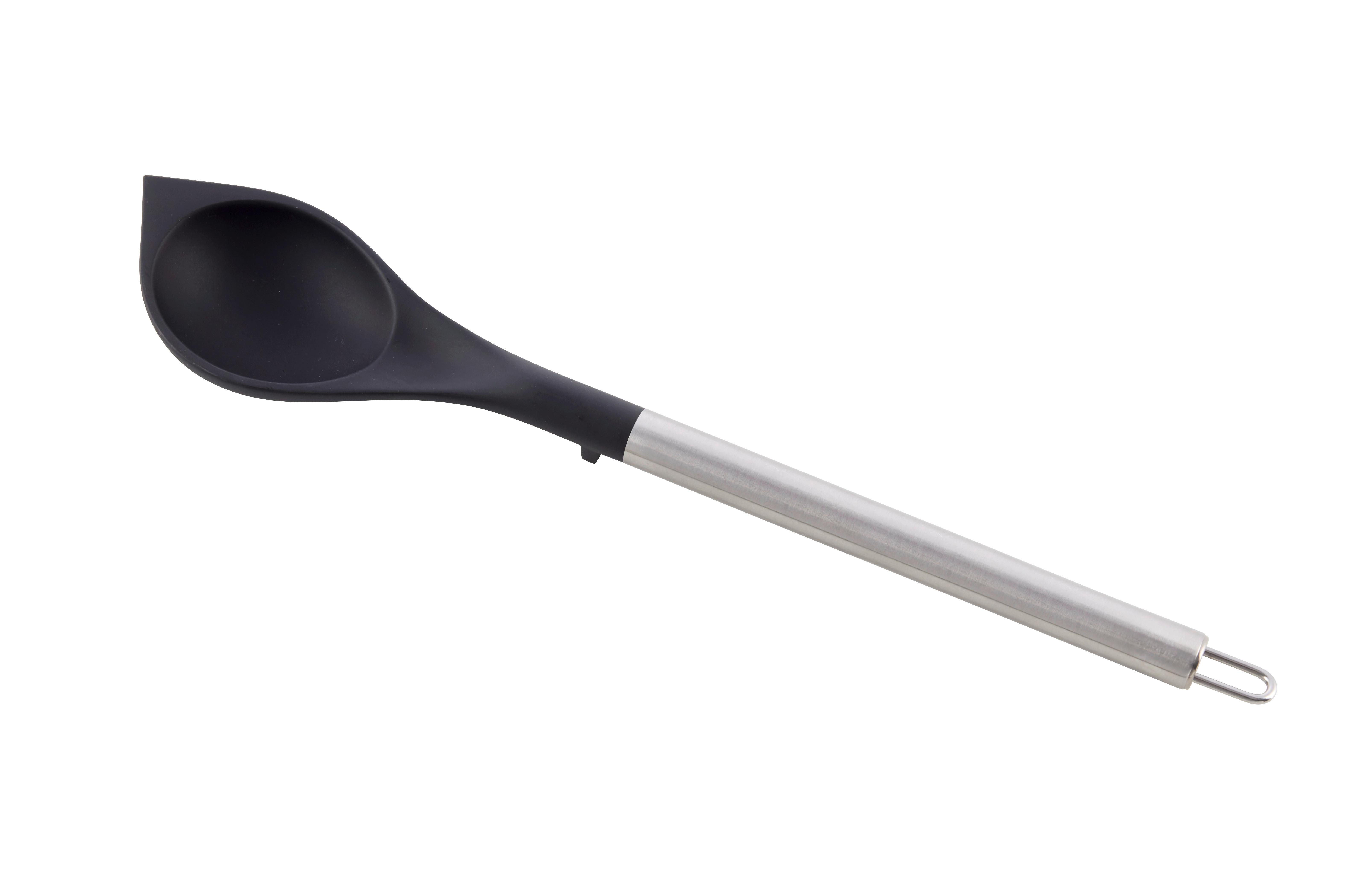 Vařečka LUCA - černá/barvy stříbra, Konvenční, kov/plast (6/35cm) - Mömax