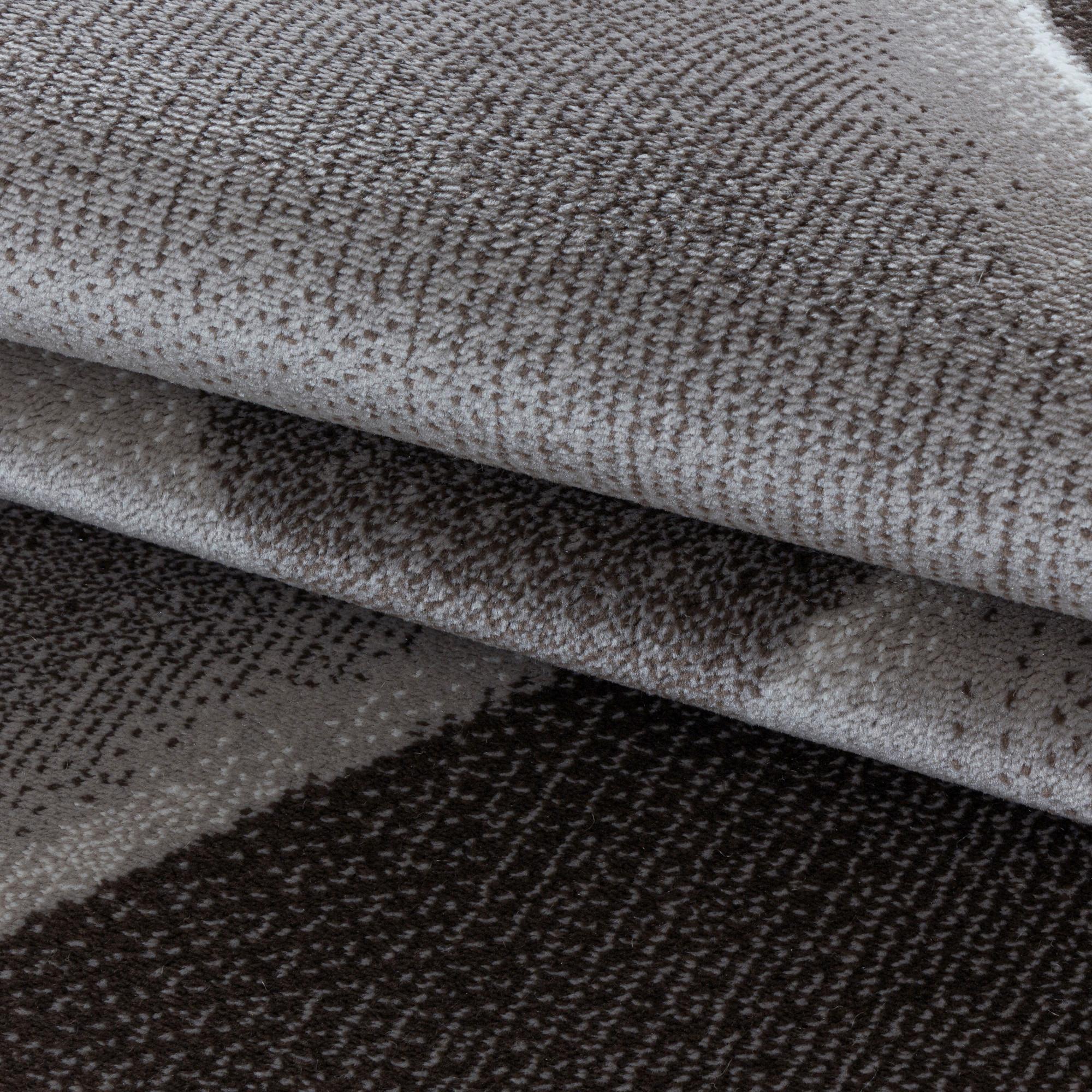 Webteppich Braun Costa 200x290 cm - Braun, Design, Textil (200/290cm)