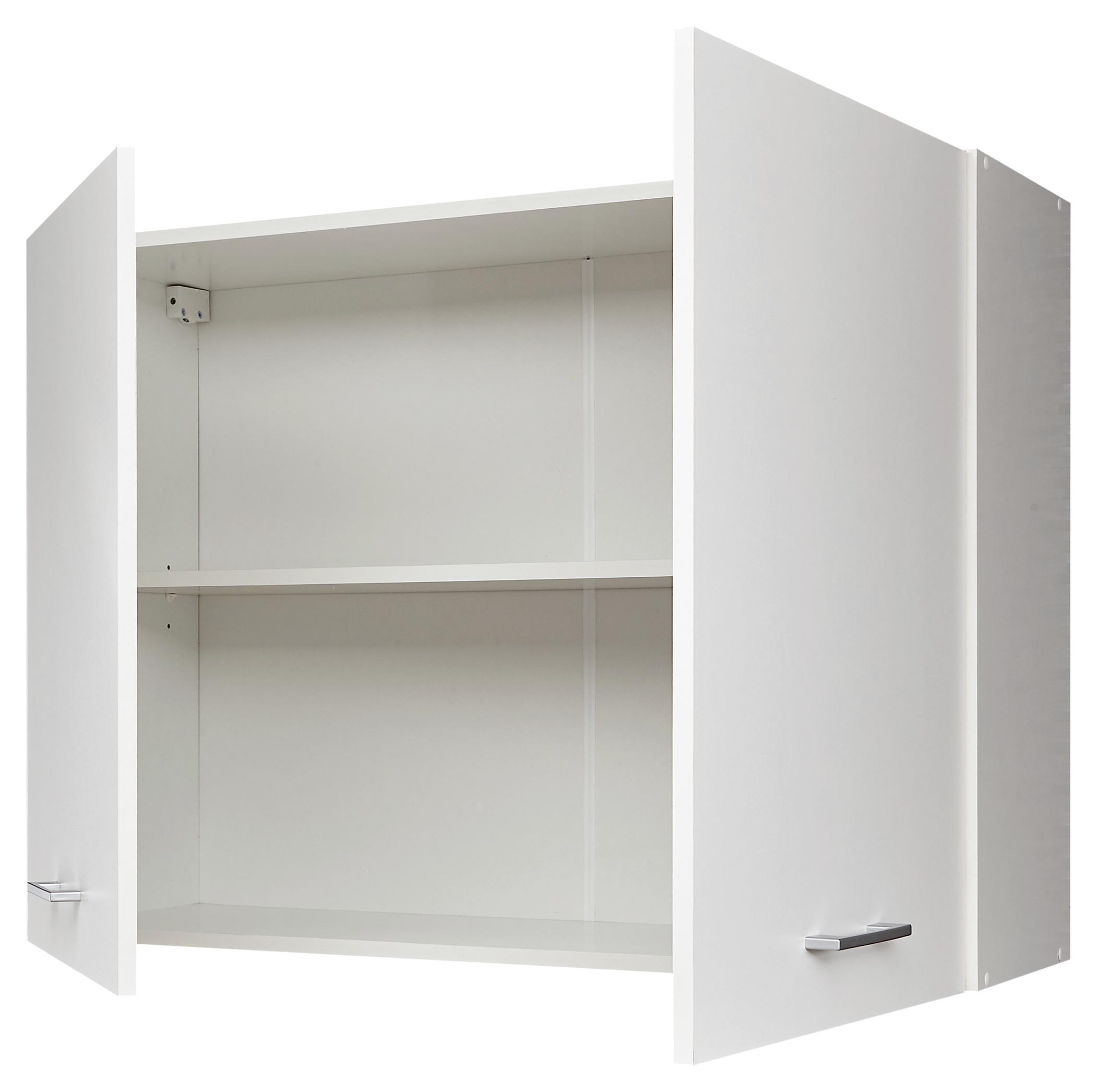 Horná kuchynská skrinka WOW šírka/výška: 100/71,5 cm - biela, Konventionell, plast (100/71,5/31cm) - P & B