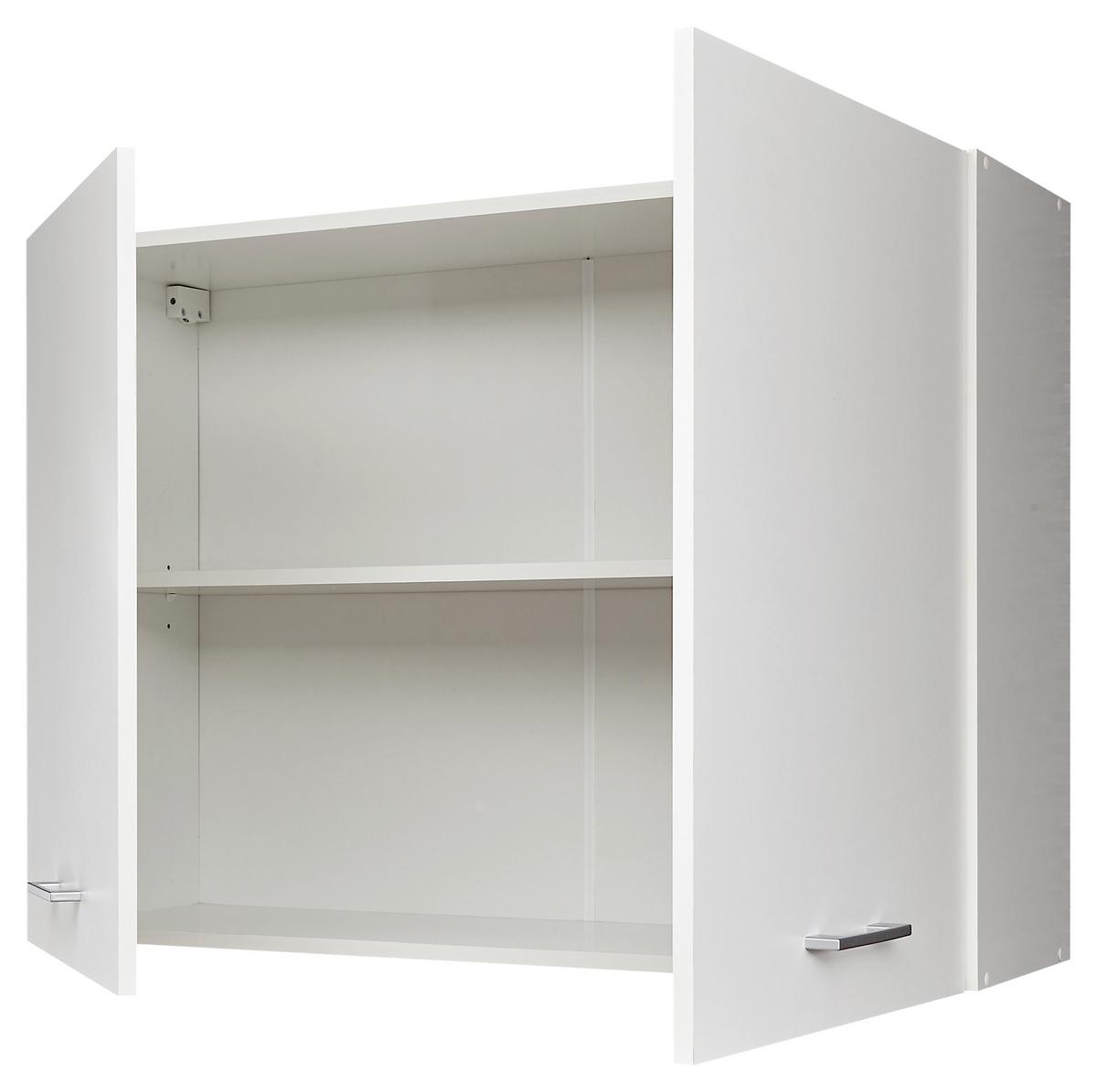 Horní kuchyňská skříňka WOW šířka/výška: 100/71,5 cm - bílá, Konvenční, plast (100/71,5/31cm) - P & B