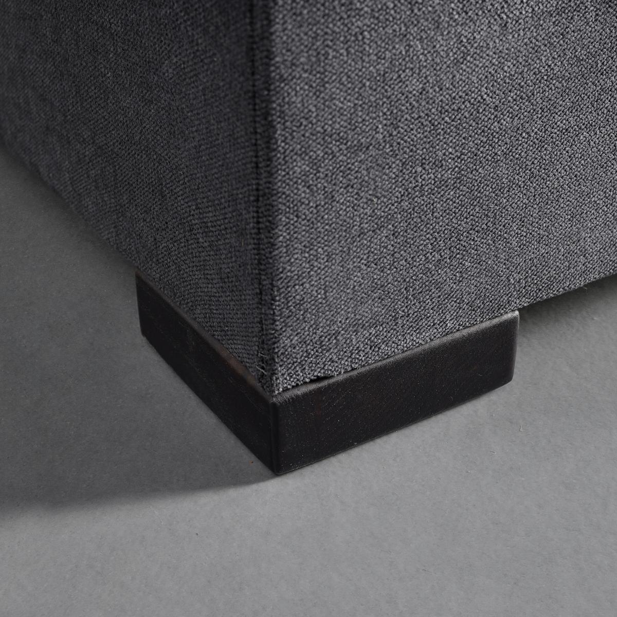 Postel Boxspring s topperem Bella, 180x200 - šedá/černá, Moderní, dřevo/textil (180/200cm) - Bessagi Home