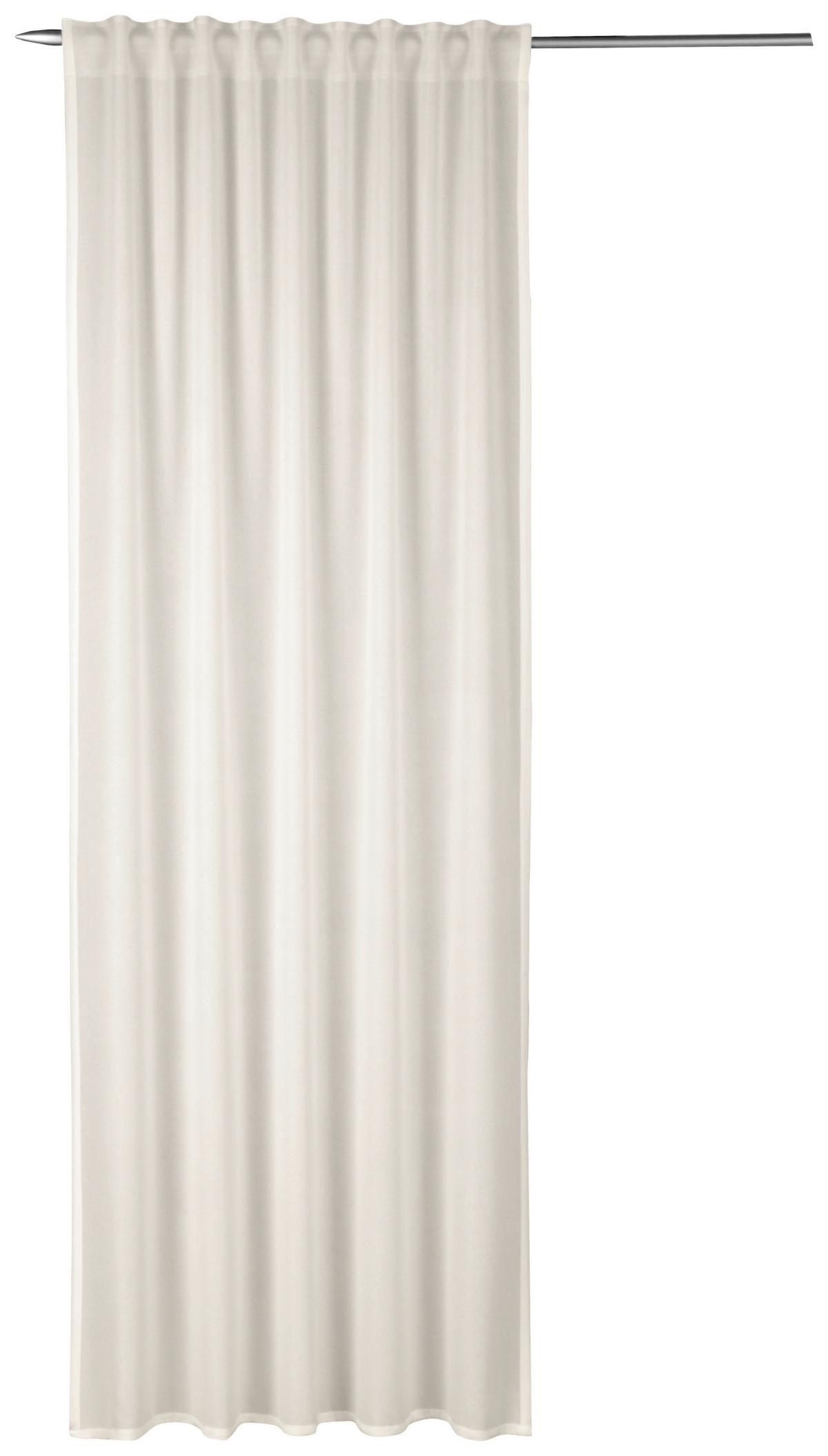 Készfüggöny Marlen - fehér, Modern, textil (135/245cm) - Luca Bessoni