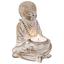 Buddha Tiberius - Weiß, ROMANTIK / LANDHAUS, Kunststoff (10/14,5/10cm) - James Wood Buddha Tiberius - Weiß, ROMANTIK / LANDHAUS, Kunststoff (10/14,5/10cm) - James Wood