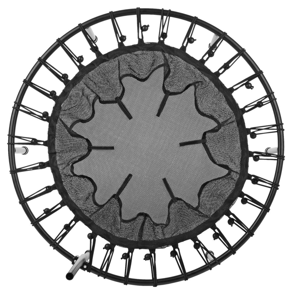 Fitnesstrampolin Ø 75 Cm Mit Griffstange Maxxmee - Blau/Schwarz, Basics, Kunststoff/Metall (34/101,5/97,5cm) - TV - Unser Original