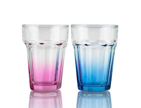Trinkglas Maren - Pink/Rot, Glas (9,2/12,8cm) - Luca Bessoni Trinkglas Maren - Pink/Rot, Glas (9,2/12,8cm) - Luca Bessoni