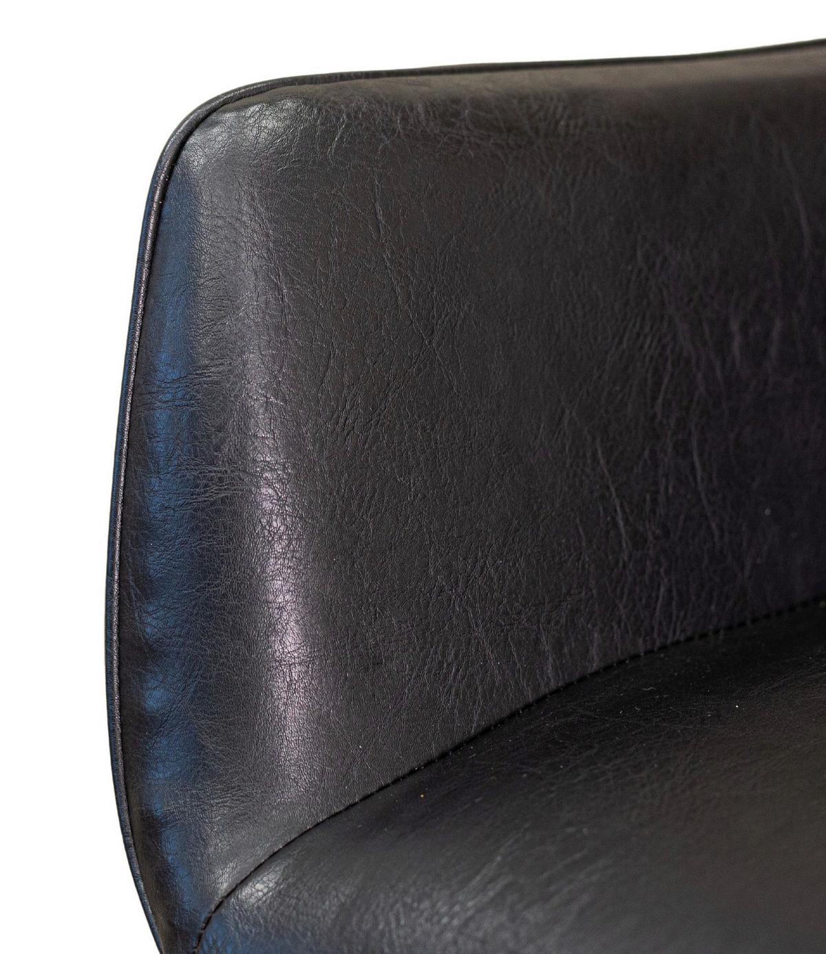 Armlehnstuhl-set Gabi Schwarz - Schwarz, KONVENTIONELL, Textil/Metall (62/82/61cm) - MID.YOU