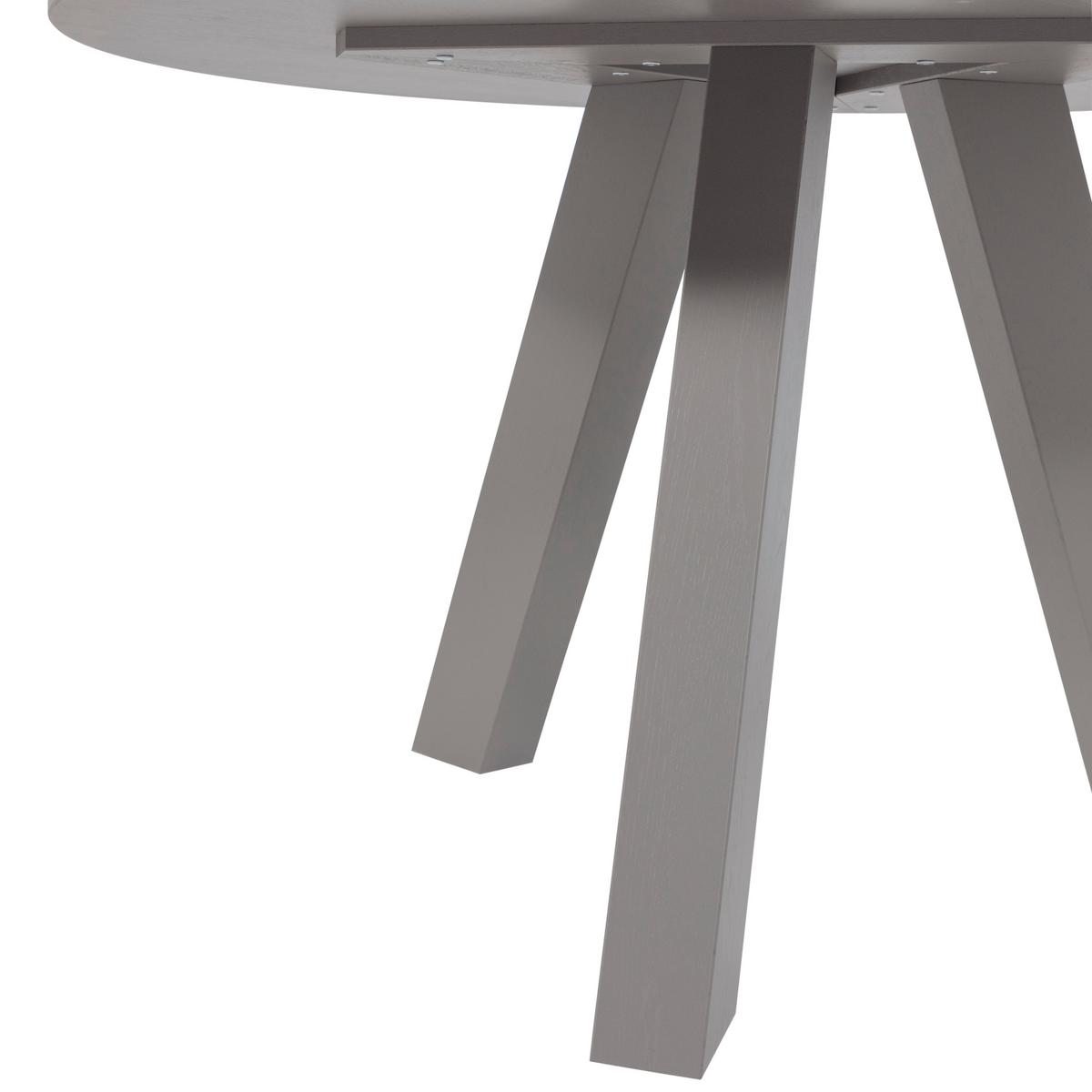 ESSTISCH Rhonda Grau L: 129cm - Grau, MODERN, Holz (129/129/75cm) - Livetastic
