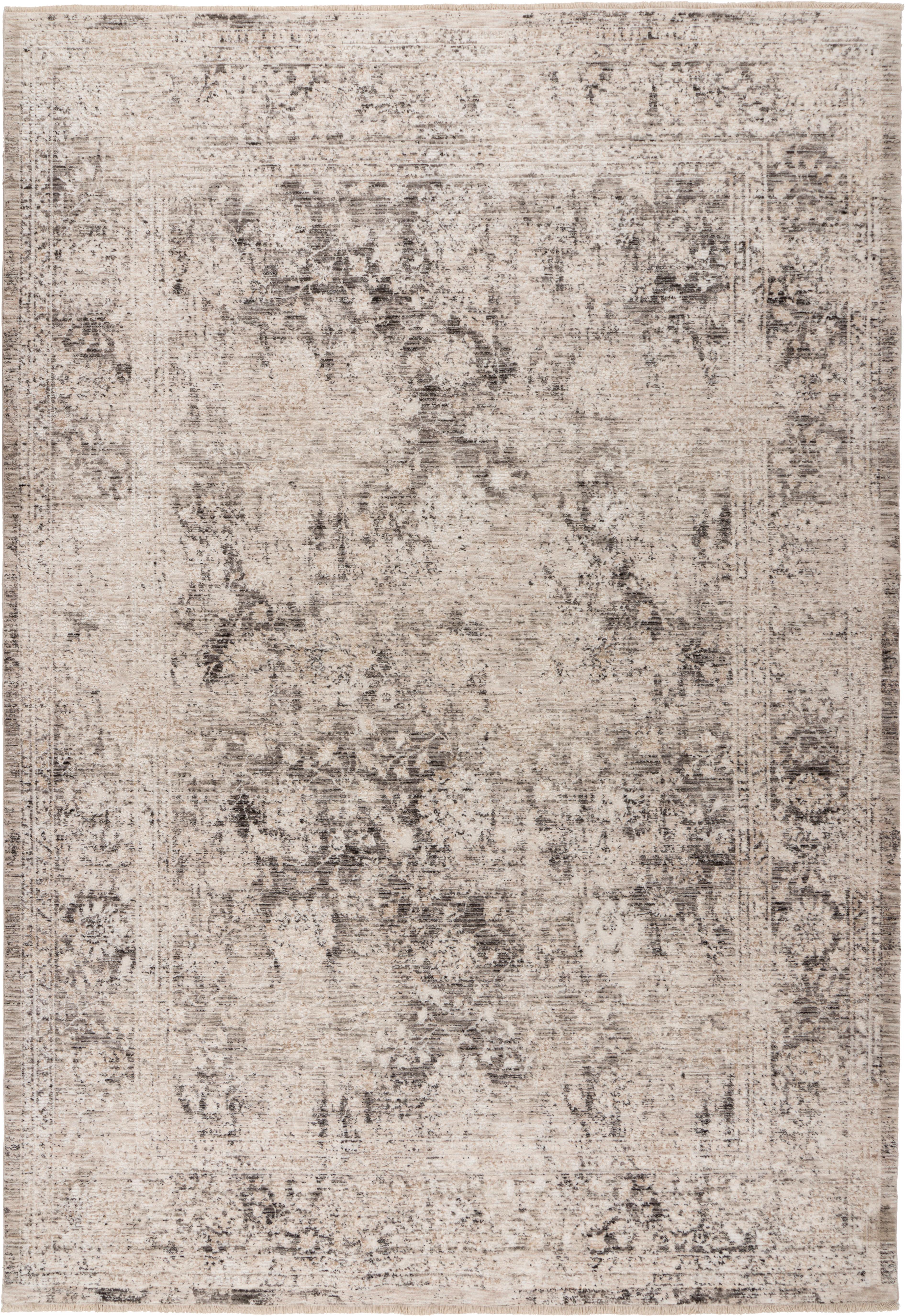 Webteppich My Bella - Grau, Design, Textil (140/200cm) - Obsession