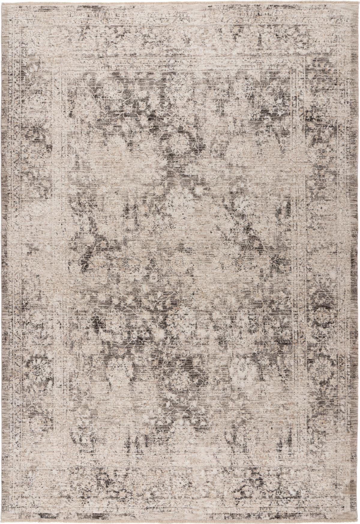 Webteppich My Bella - Grau, Design, Textil (140/200cm) - Obsession