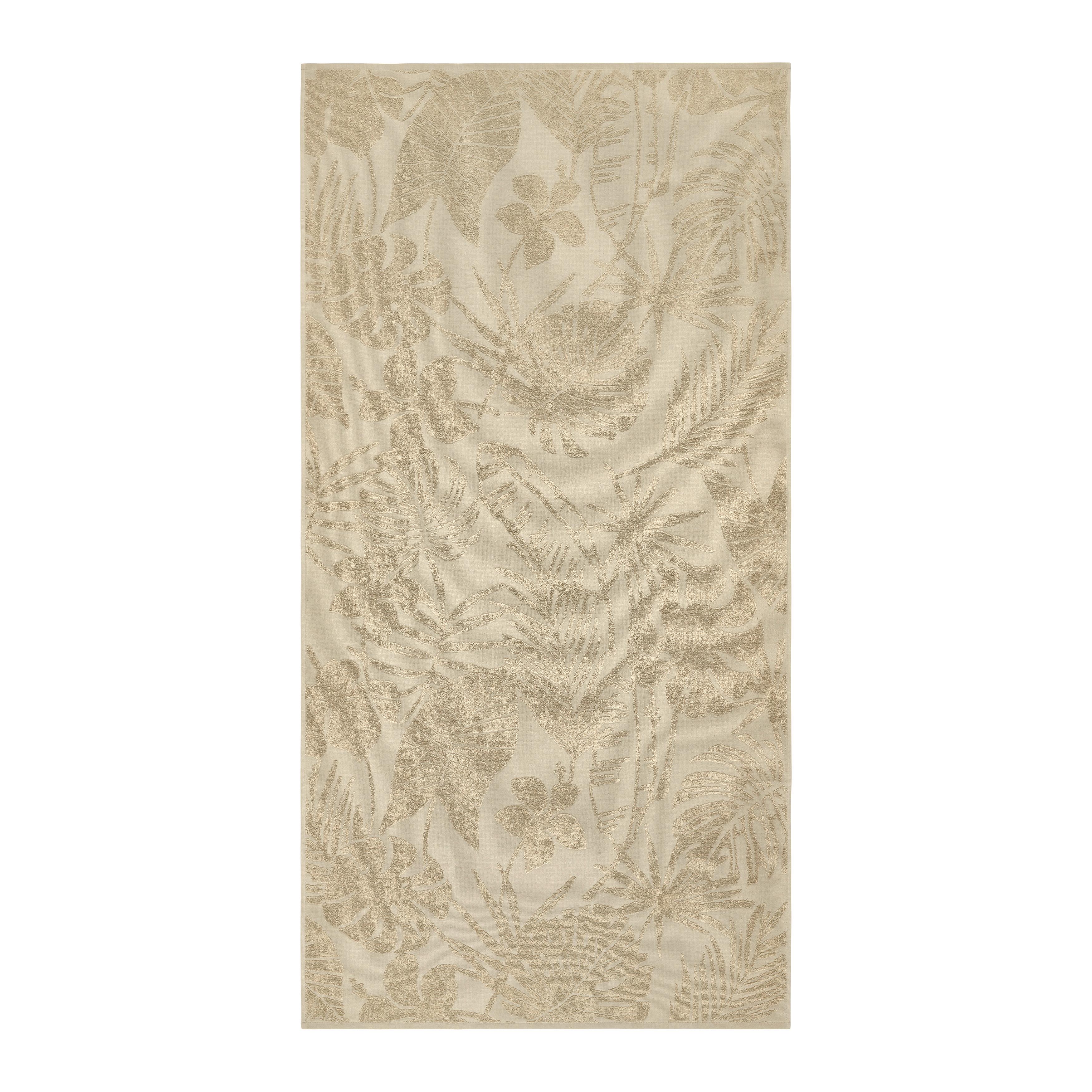 OSUŠKA NA PLÁŽ NELLY - béžová, textil (90/180cm) - Mömax