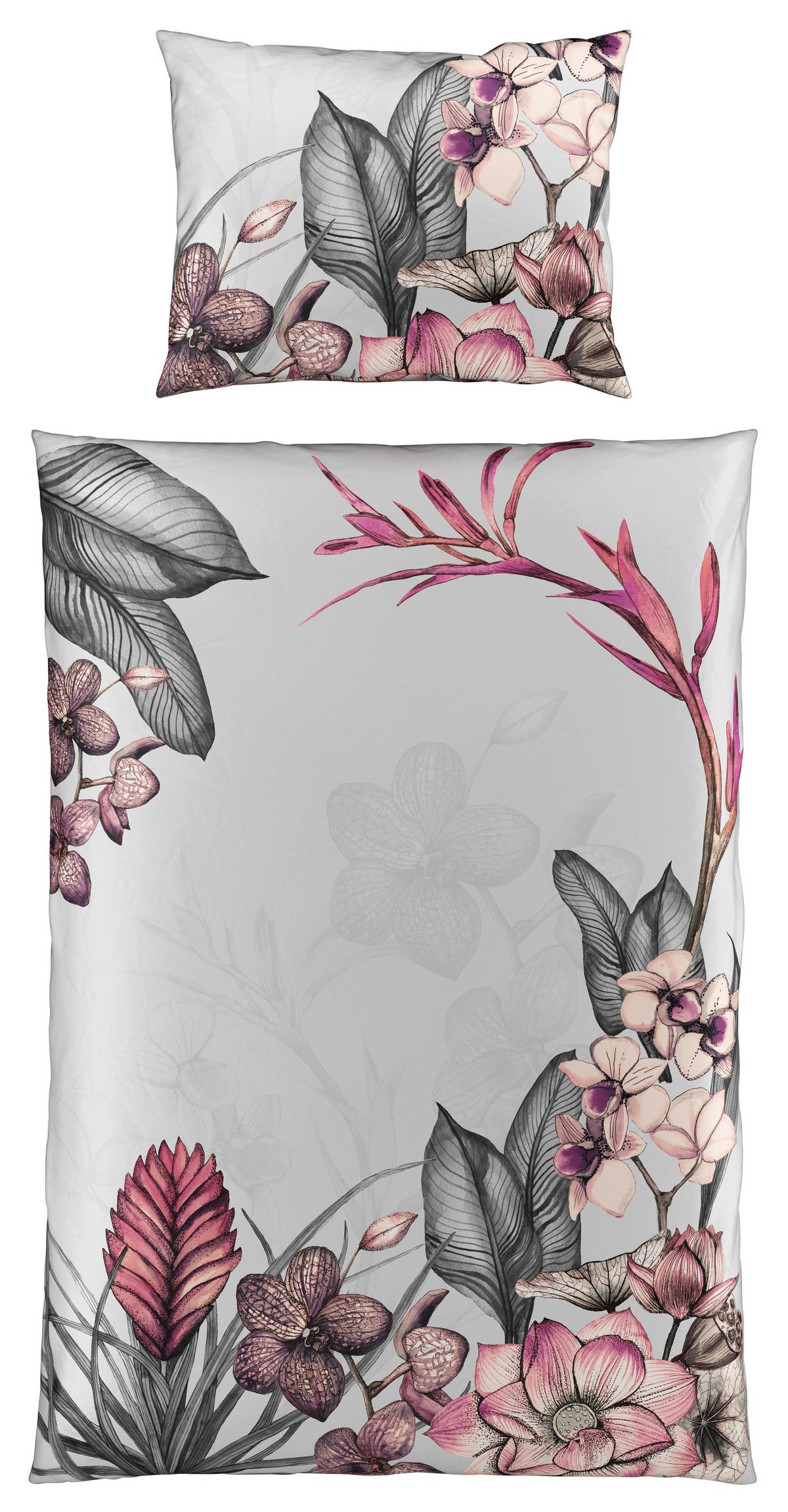 POSTEĽNÁ BIELIZEŇ CARTAXO, 70x90/140x200cm - sivá, Lifestyle, textil (140/200cm) - Modern Living